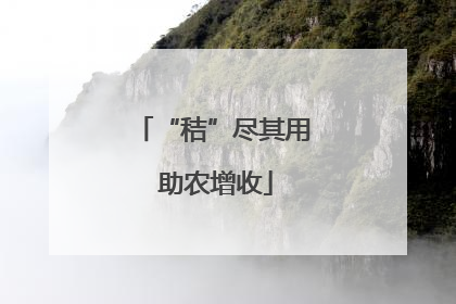 “秸”尽其用 助农增收