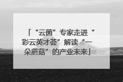 “云菌”专家走进“彩云英才荟”解读“一朵蘑菇”的产业未来