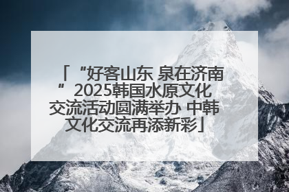 “好客山东 泉在济南”2025韩国水原文化交流活动圆满举办 中韩文化交流再添新彩