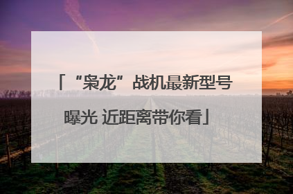 “枭龙”战机最新型号曝光 近距离带你看