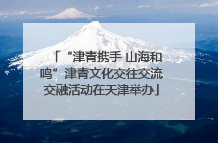 “津青携手 山海和鸣”津青文化交往交流交融活动在天津举办