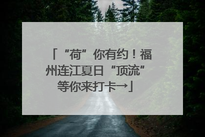 “荷”你有约！福州连江夏日“顶流”等你来打卡→