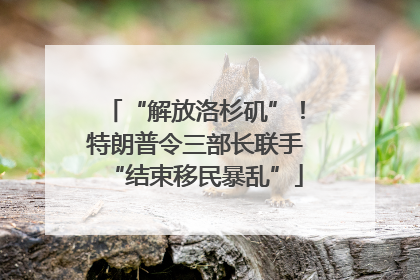 “解放洛杉矶”！特朗普令三部长联手“结束移民暴乱”