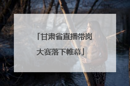 甘肃省直播带岗大赛落下帷幕