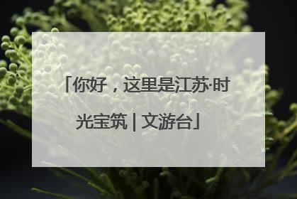 你好，这里是江苏·时光宝筑 | 文游台