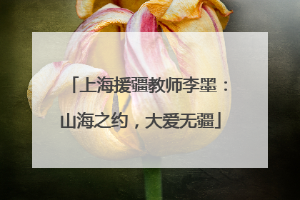 上海援疆教师李墨：山海之约，大爱无疆