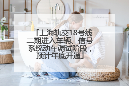 上海轨交18号线二期进入车辆、信号系统动车调试阶段，预计年底开通