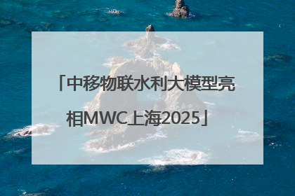 中移物联水利大模型亮相MWC上海2025
