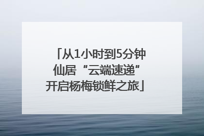 从1小时到5分钟 仙居“云端速递”开启杨梅锁鲜之旅