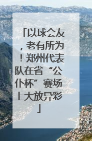以球会友，老有所为！郑州代表队在省“公仆杯”赛场上大放异彩