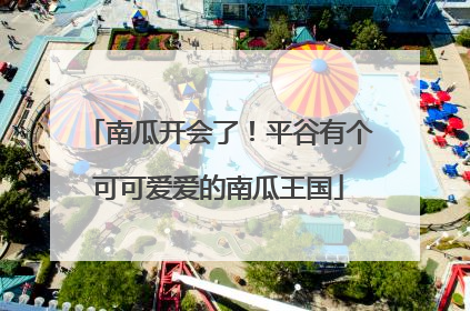 南瓜开会了！平谷有个可可爱爱的南瓜王国