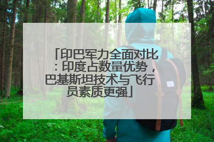 印巴军力全面对比：印度占数量优势，巴基斯坦技术与飞行员素质更强