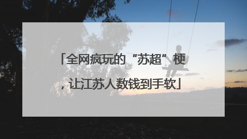 全网疯玩的“苏超”梗，让江苏人数钱到手软