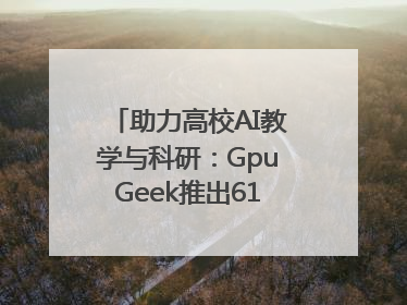 助力高校AI教学与科研：GpuGeek推出618算力支持活动