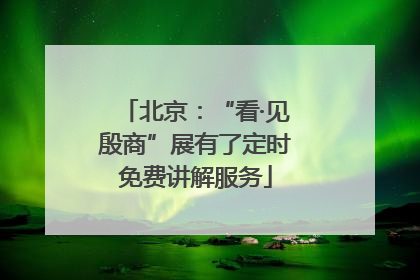 北京：“看·见殷商”展有了定时免费讲解服务