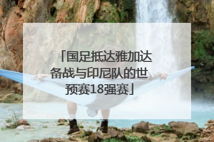 国足抵达雅加达备战与印尼队的世预赛18强赛