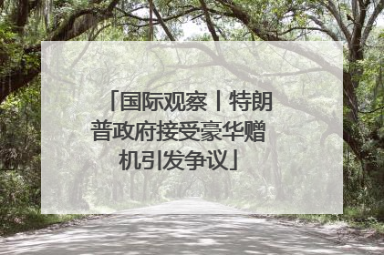 国际观察丨特朗普政府接受豪华赠机引发争议