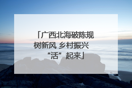 广西北海破陈规树新风 乡村振兴“活”起来