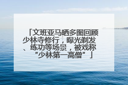 文班亚马晒多图回顾少林寺修行，曝光剃发、练功等场景，被戏称“少林第一高僧”
