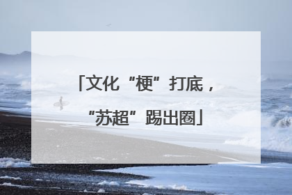 文化“梗”打底，“苏超”踢出圈