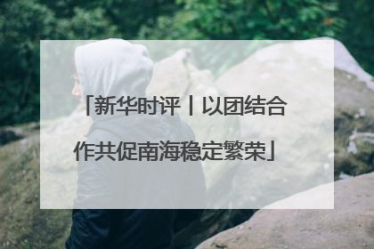 新华时评丨以团结合作共促南海稳定繁荣