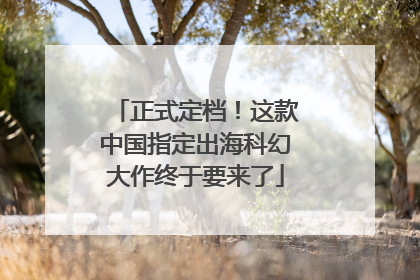 正式定档！这款中国指定出海科幻大作终于要来了