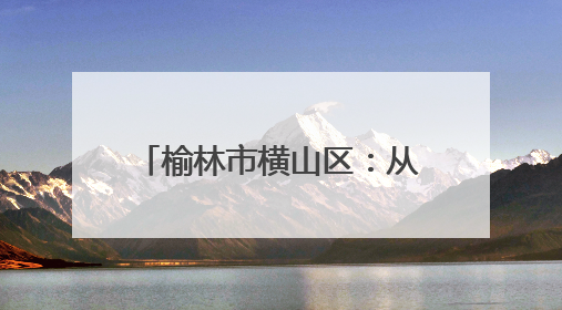 榆林市横山区：从学习到实践，党员活动服务社区居民