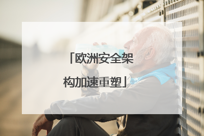 欧洲安全架构加速重塑