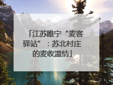 江苏睢宁“麦客驿站”：苏北村庄的麦收温情