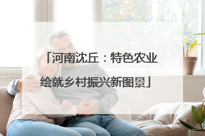 河南沈丘：特色农业绘就乡村振兴新图景