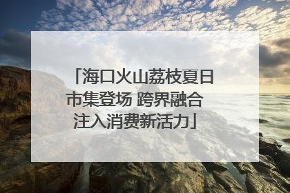 海口火山荔枝夏日市集登场 跨界融合注入消费新活力