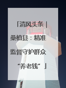 清风头条｜桑植县：精准监督守护群众“养老钱”