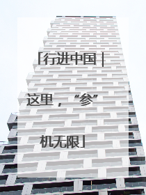 行进中国｜这里，“参”机无限