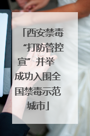 西安禁毒“打防管控宣”并举 成功入围全国禁毒示范城市