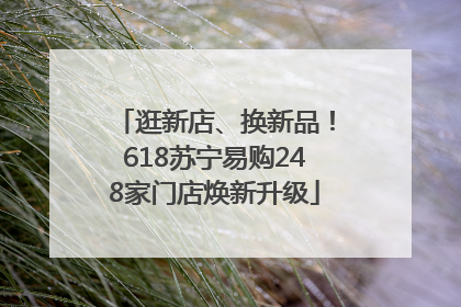逛新店、换新品！618苏宁易购248家门店焕新升级