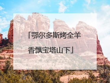 鄂尔多斯烤全羊香飘宝塔山下